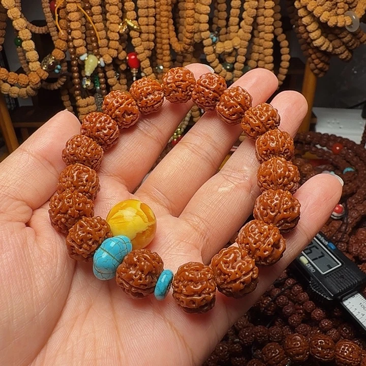 独***メ金刚菩提吊坠13mm单圈