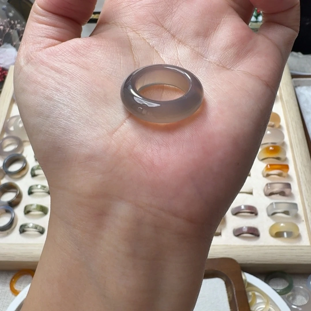 未镶嵌戒指玛瑙/玉髓806港14