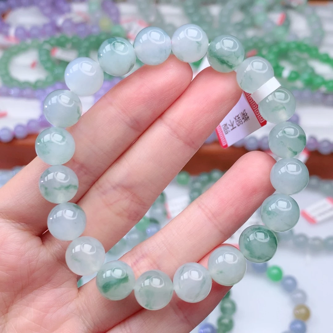 翡翠手链未镶嵌翡翠10mm