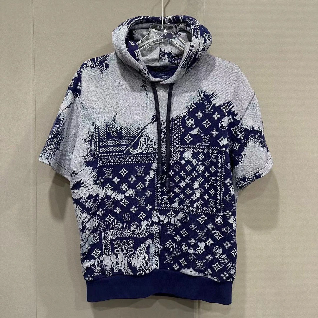 全新未使用 LV 腰果花连帽短袖 M码 D19450