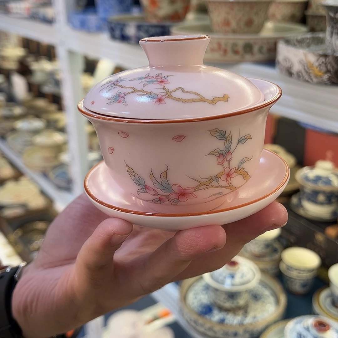 盖碗很漂亮我很喜欢