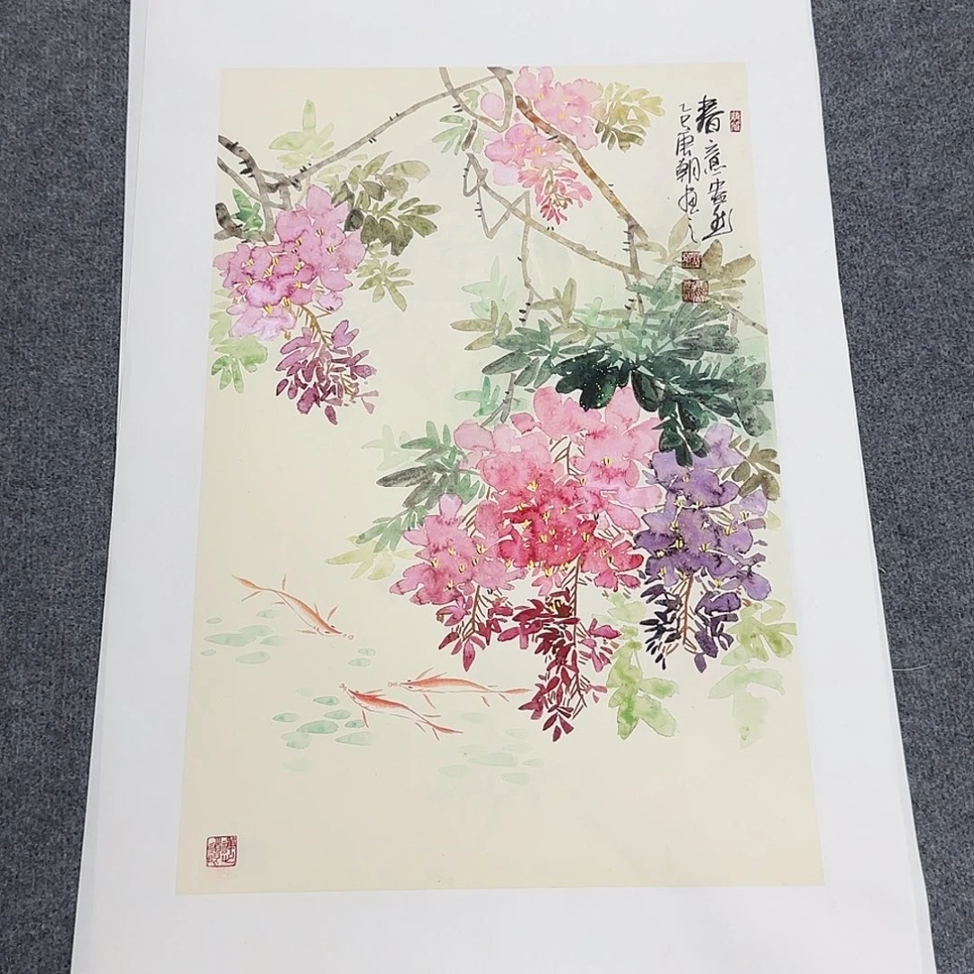 国画68*45纯手绘唐朝