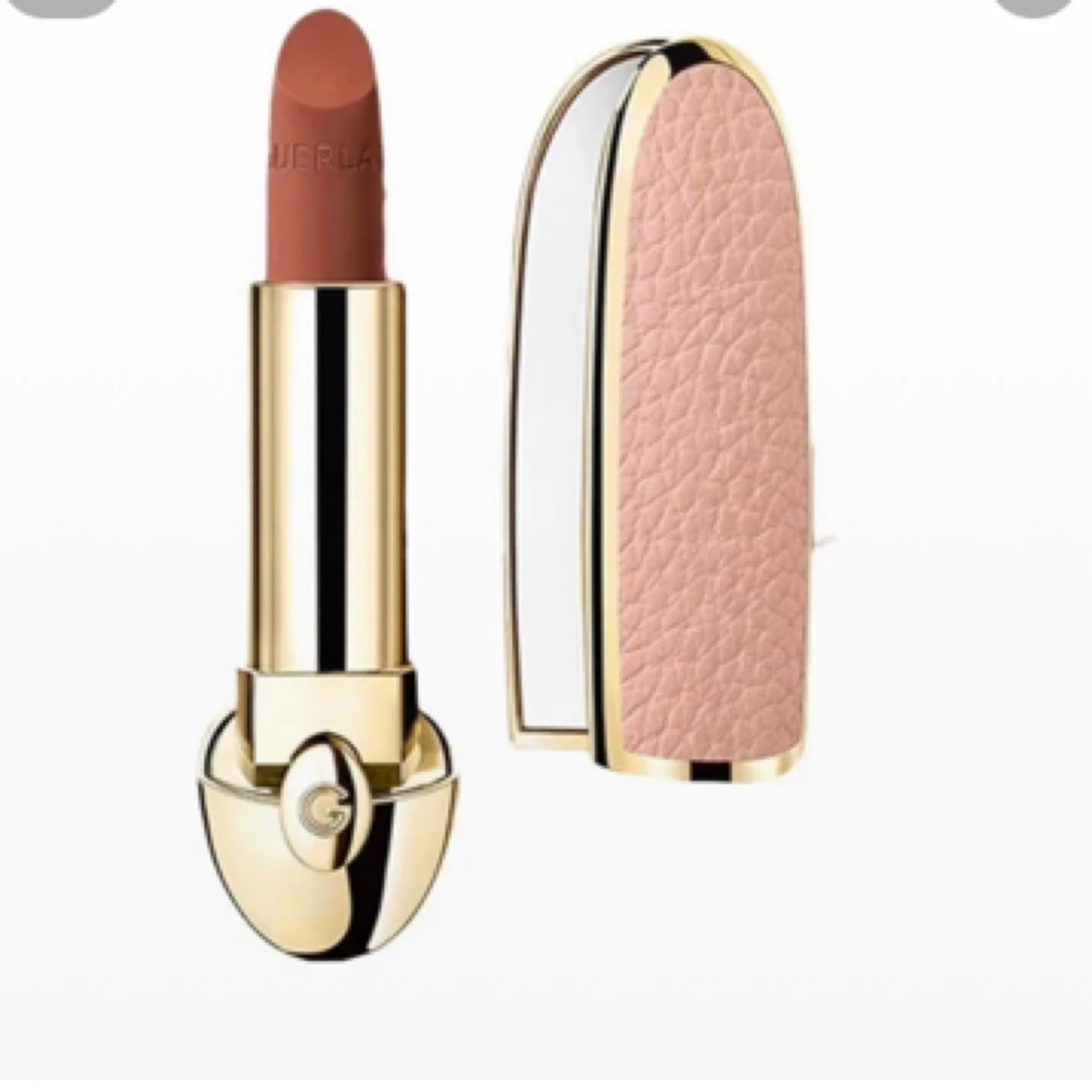 Guerlain/娇兰 臻彩勃艮第丝绒口红 持妆不沾杯 3.5g 539裸粉荔纹外壳焦糖奶咖色