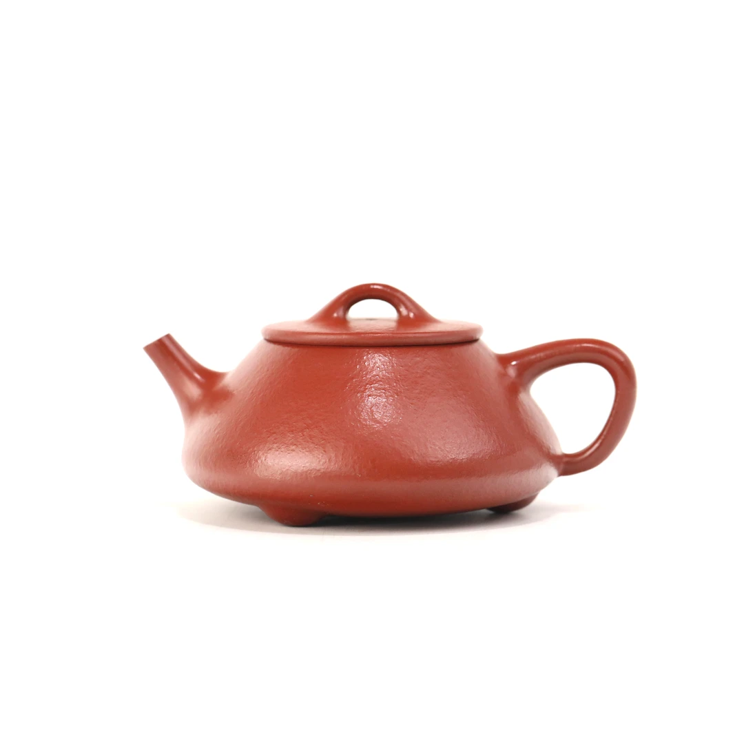 十二有你ZY平盖石瓢/120cc泡茶专用茶具茶道用具紫砂壶朱泥实用器