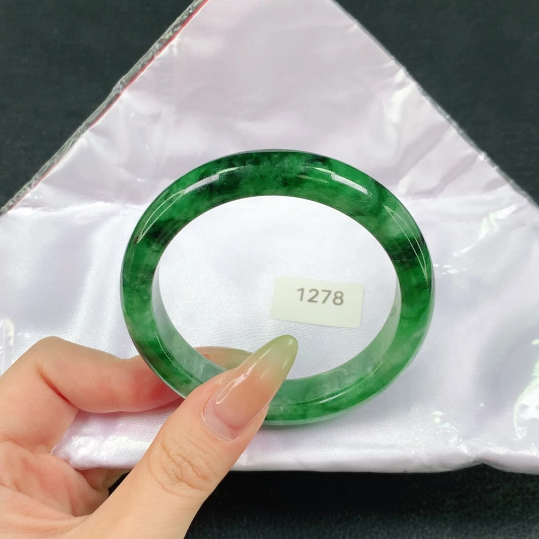翡翠未镶嵌手镯天然翡翠手镯04