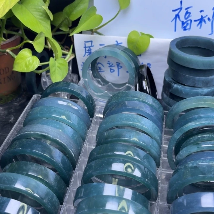 定制翡翠翡翠手镯A货毛坯定制未镶嵌