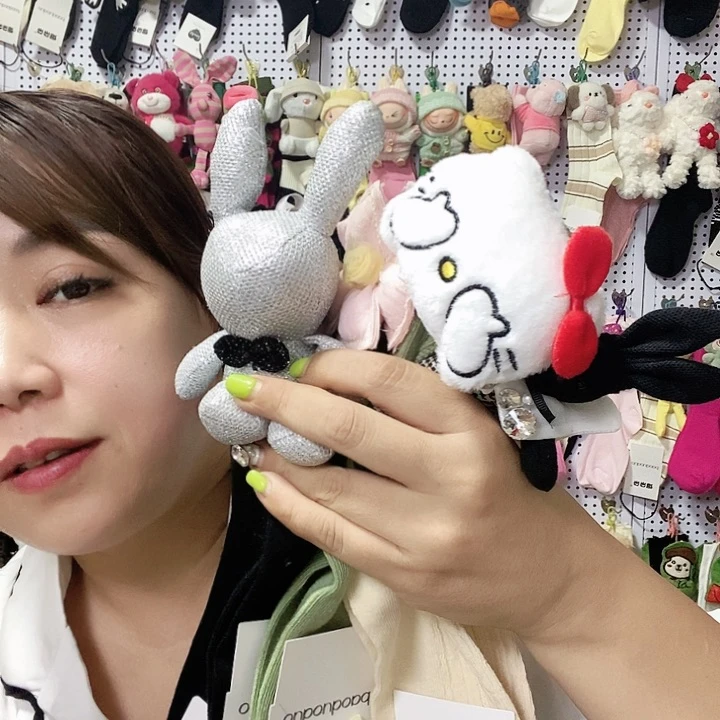 棉蝴蝶结直播间福利组合4双