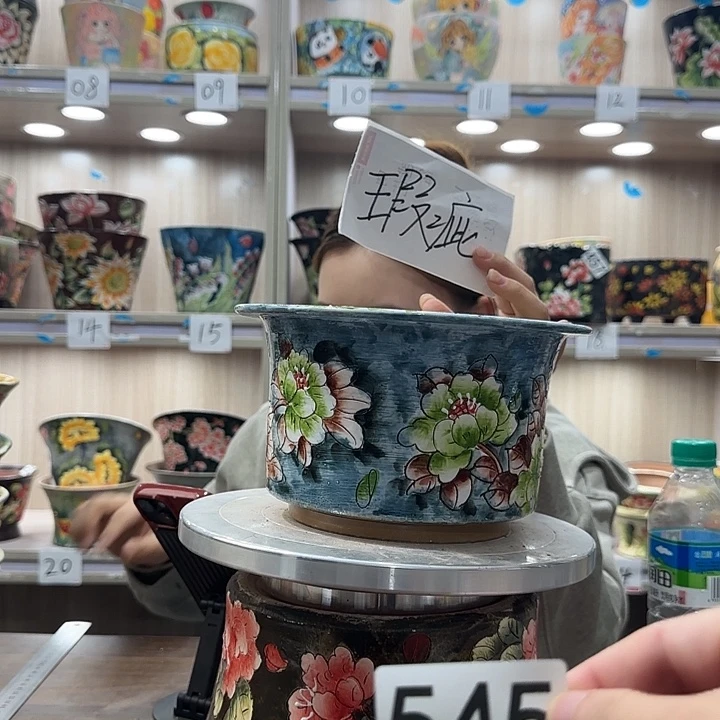 紫砂花盆瑕疵瑕疵545