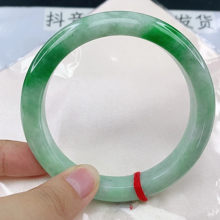 未镶嵌手镯翡翠圈63，0B063