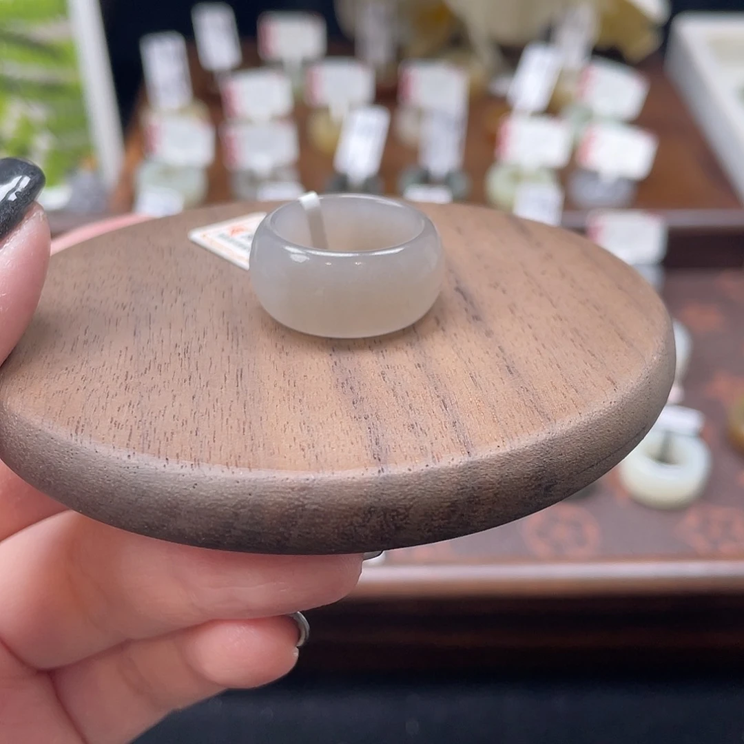 和田玉戒指未镶嵌星**?3-16.9