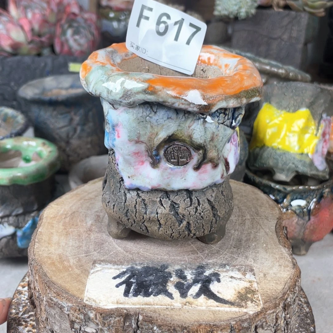 紫砂花盆开播福利 陶瓷花盆