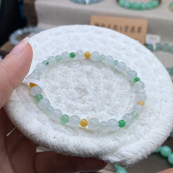 翡翠未镶嵌手链福利
