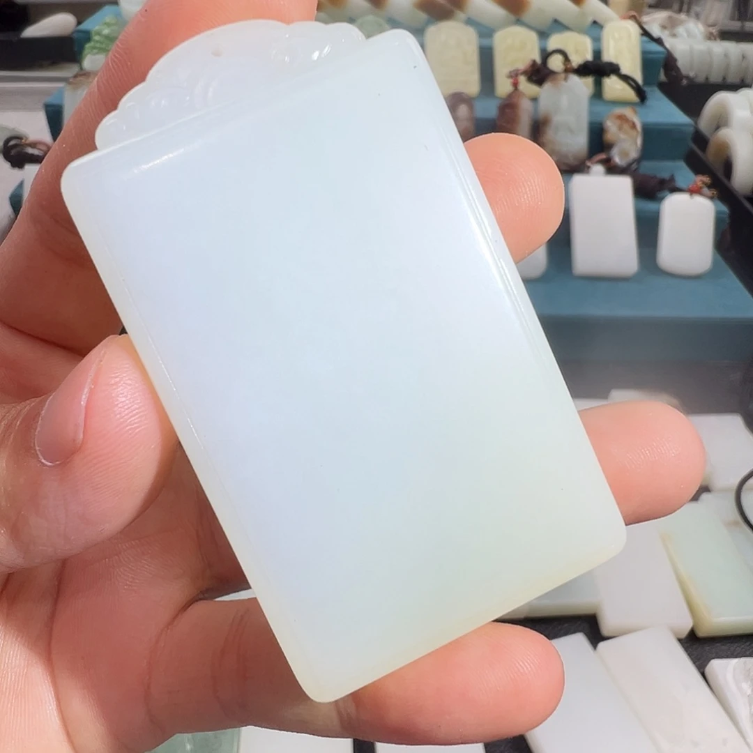 挂件未镶嵌定制和田玉