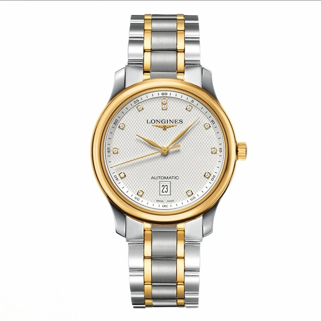 99新 Longines/浪琴 名匠男表/38.5表径/机械/18k金