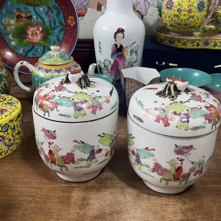 摆件人物瓷器精品陶瓷