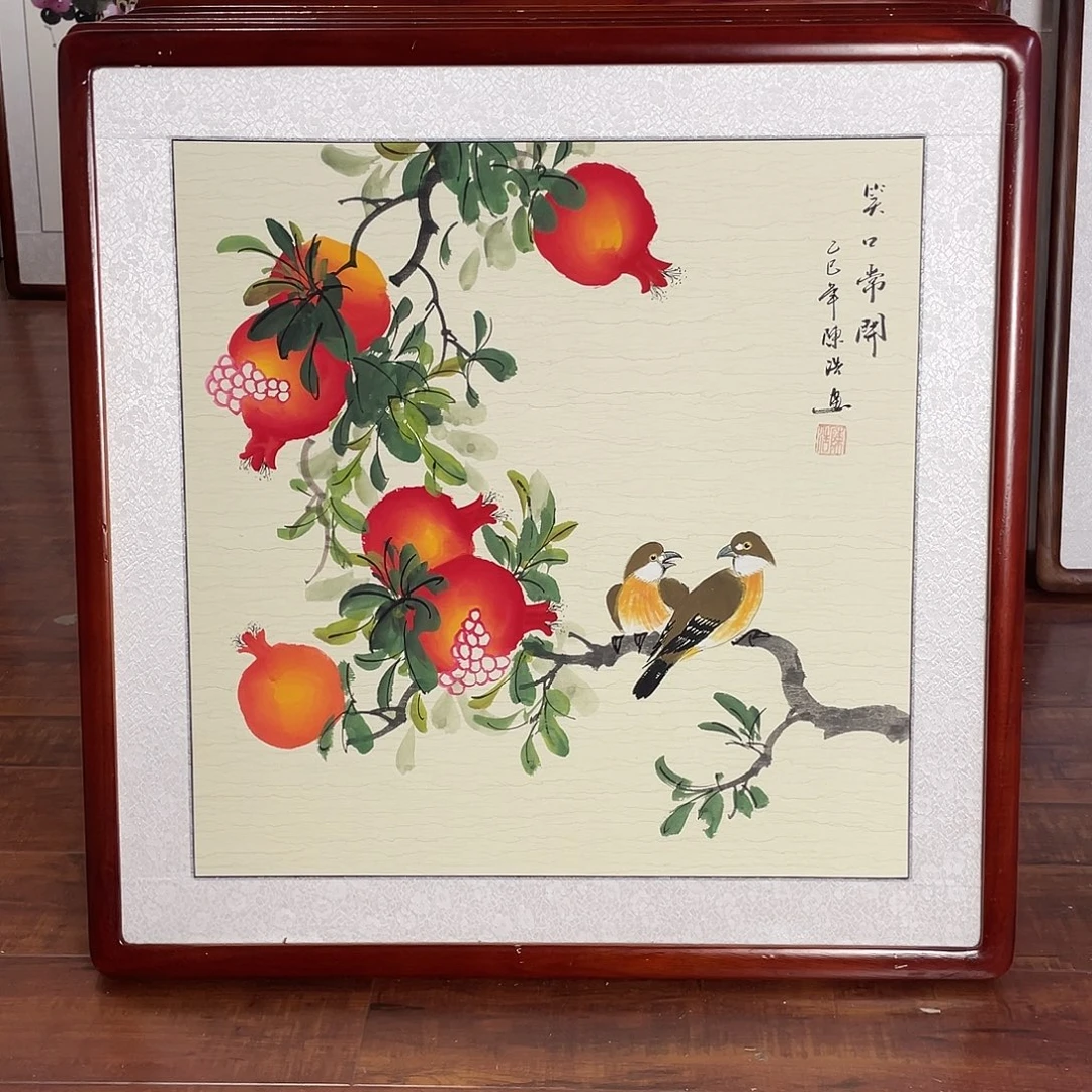 国画带框尺寸63*63厘米