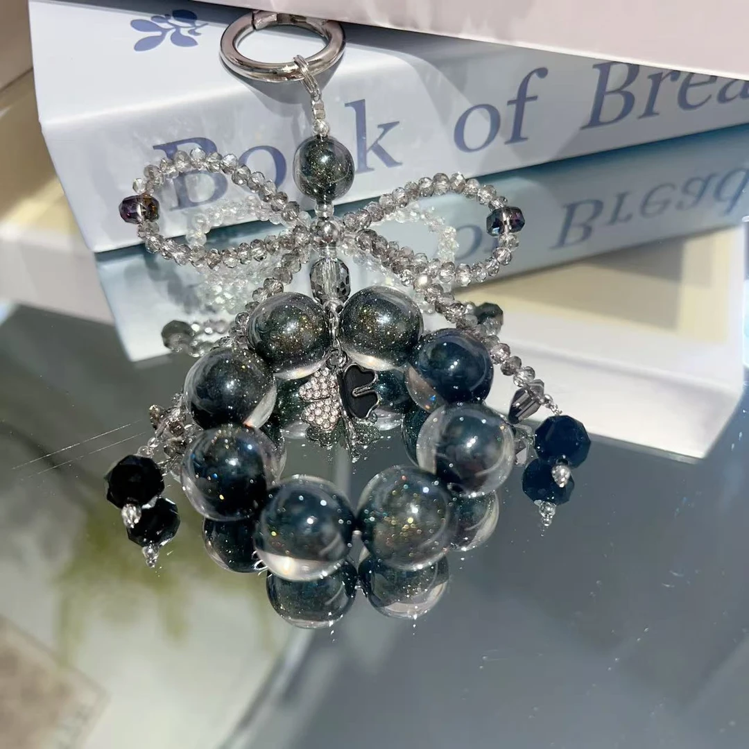 深海秘境-鼎奕黑色高货手机链手机挂件包挂