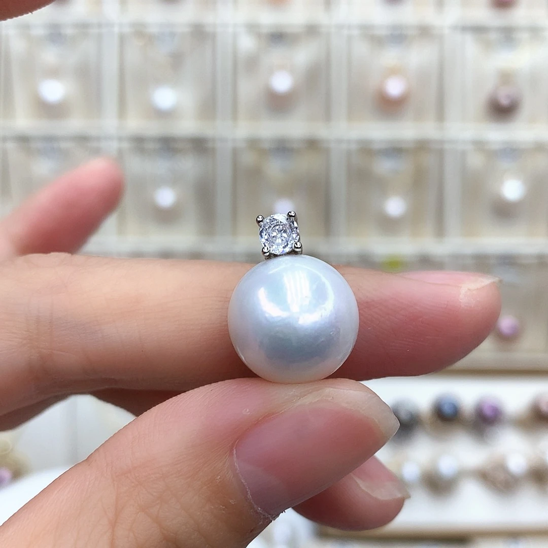 淡水珍珠颈饰合金