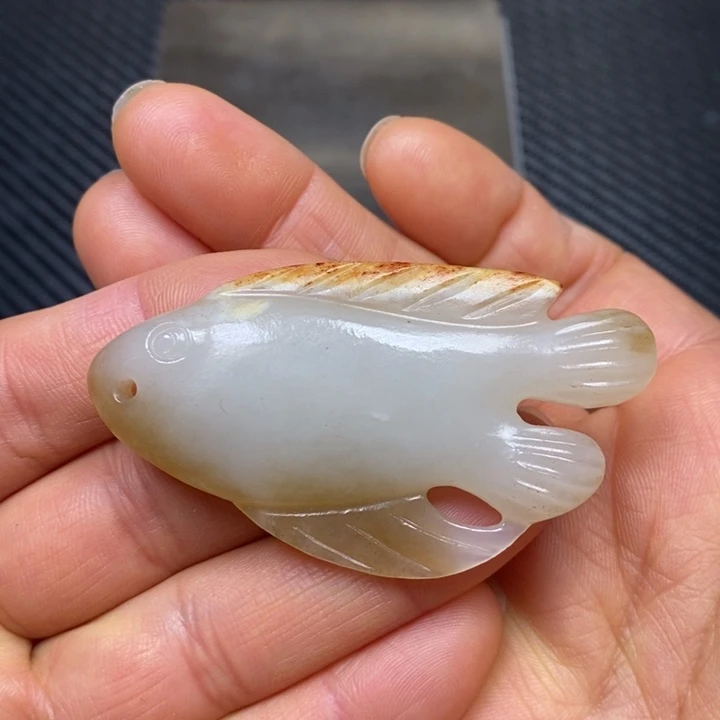 和田玉挂件未镶嵌3***A