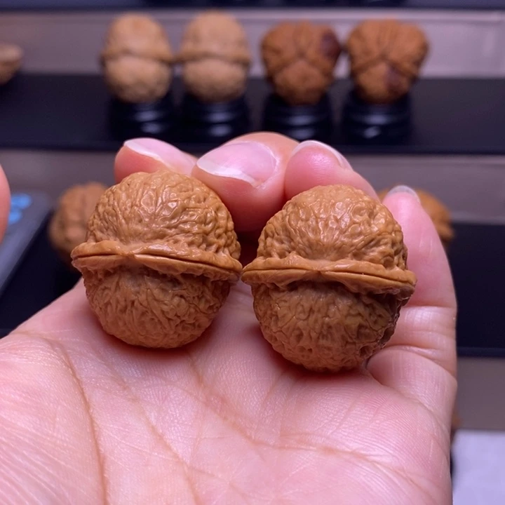 把件文玩核桃福星小铁锤50