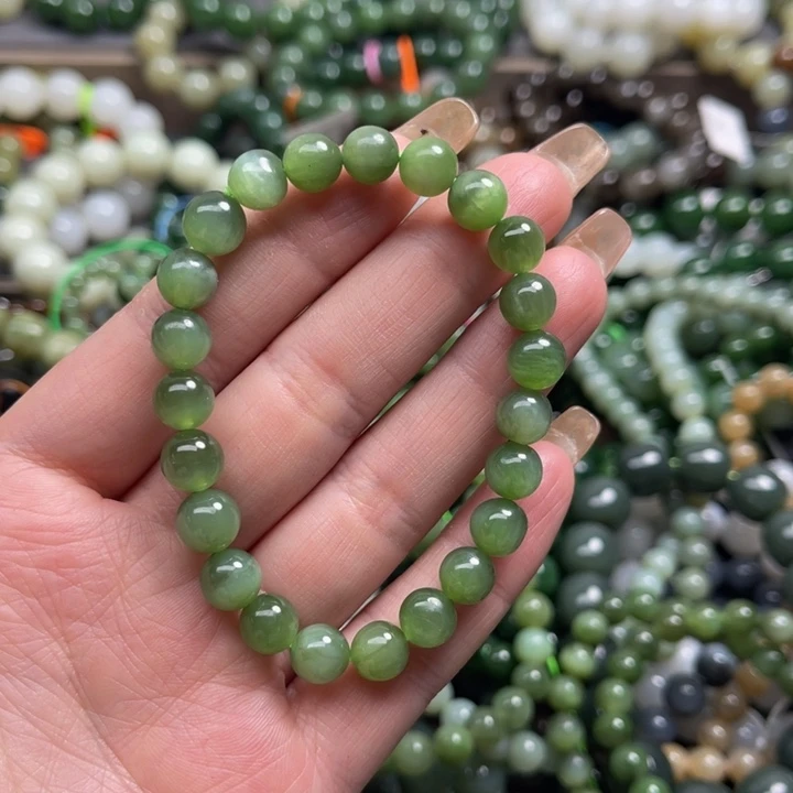 和田玉手链未镶嵌