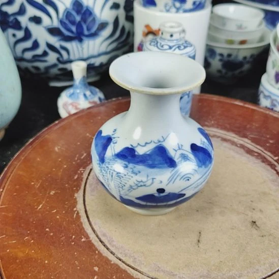 毛***豆茶盏全手工制作的瓷器
