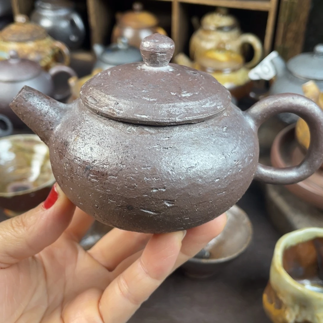 柴烧茶器主人壶壶