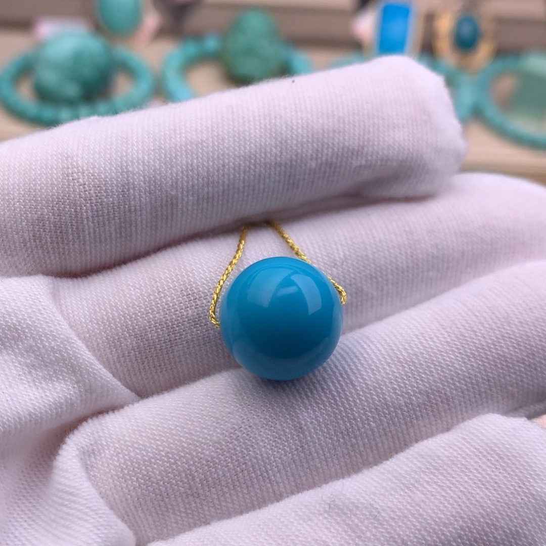 绿松石未镶嵌珠宝奇石13.7