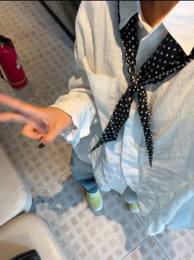 春款 新品 小众设计 棉麻衬衫