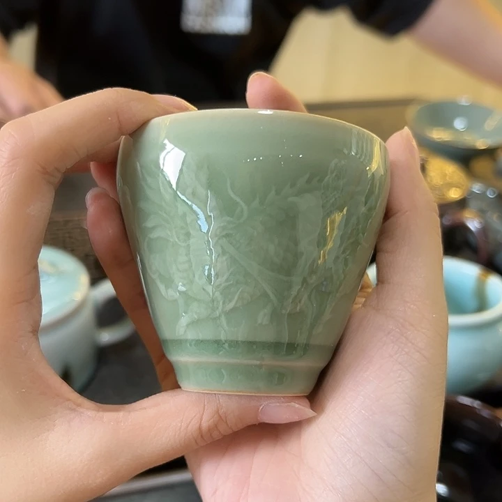 小米茶器龙泉青瓷