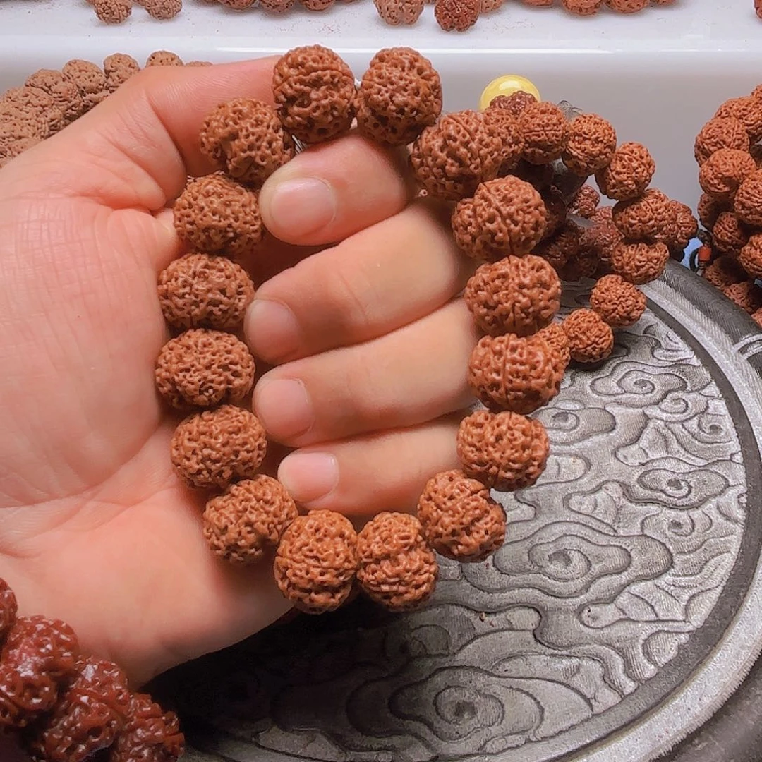 李***军手串金刚菩提V467/20mm 五星蜂王