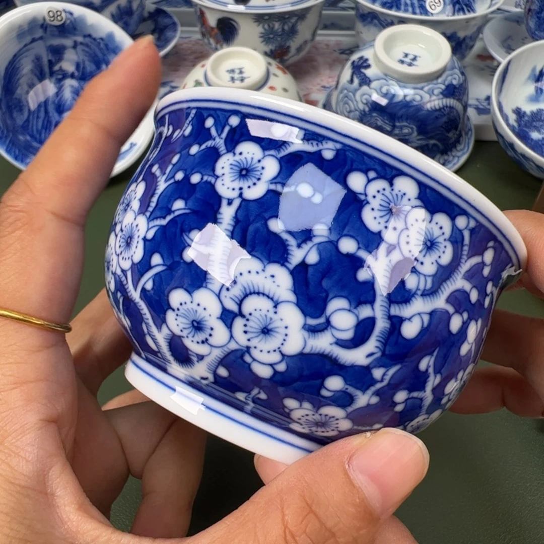 景德镇纯手工纯手绘茶具木木6