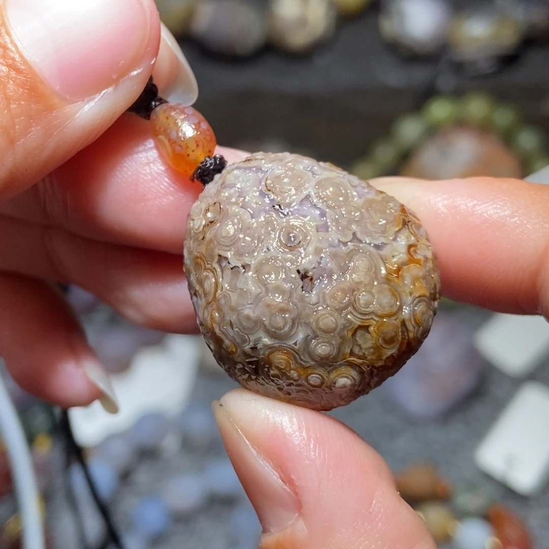 未镶嵌玛瑙/玉髓珠宝半成品