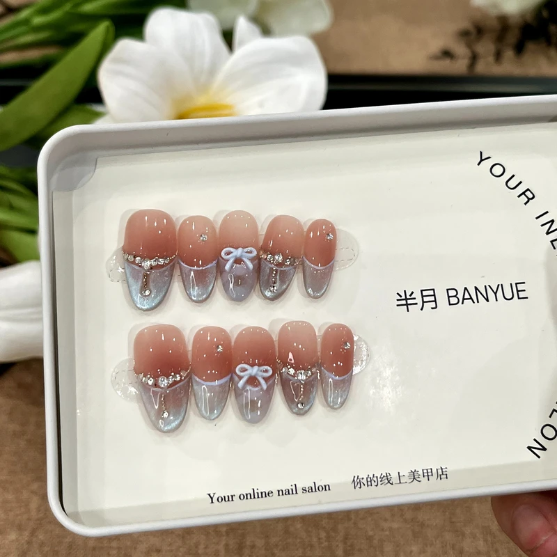 【海盐】LeGe Nail 精选爆火纯手工显白气质穿戴美甲527