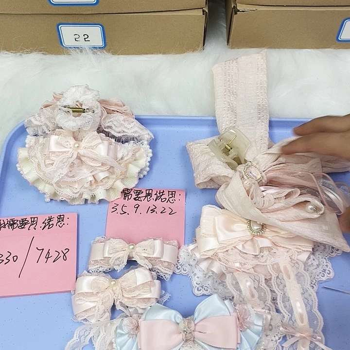 非金属塑料发夹发饰