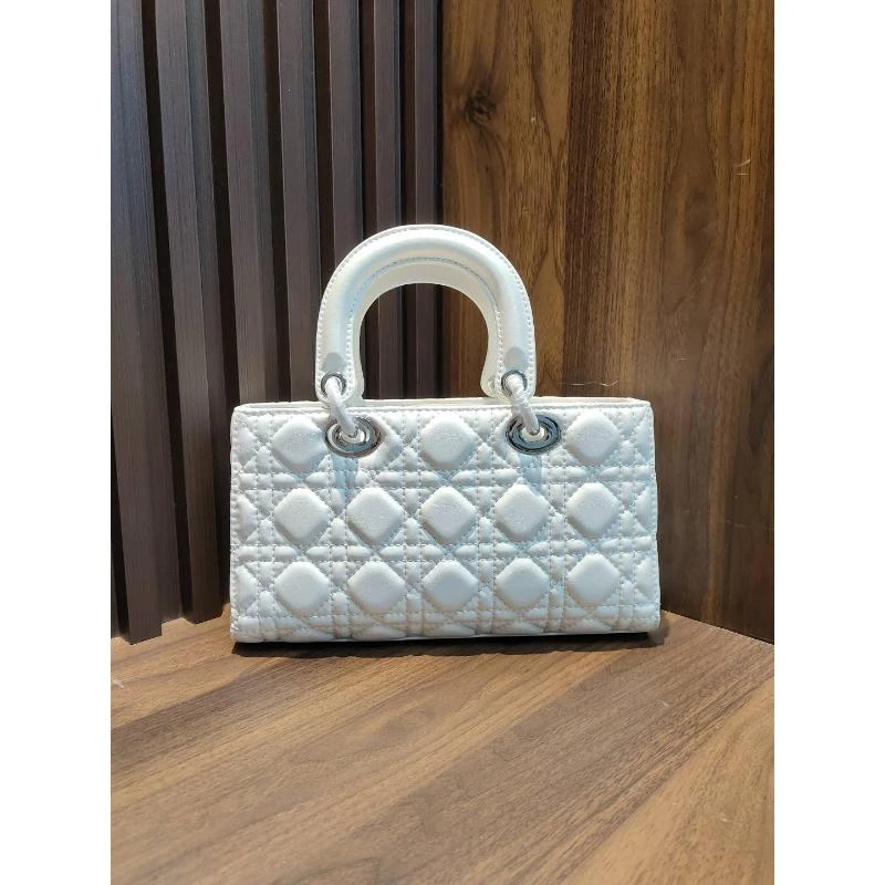 SMVP · 高定奢品 时尚潮流真皮新款女包斜挎包 1014-1 白色 横妃