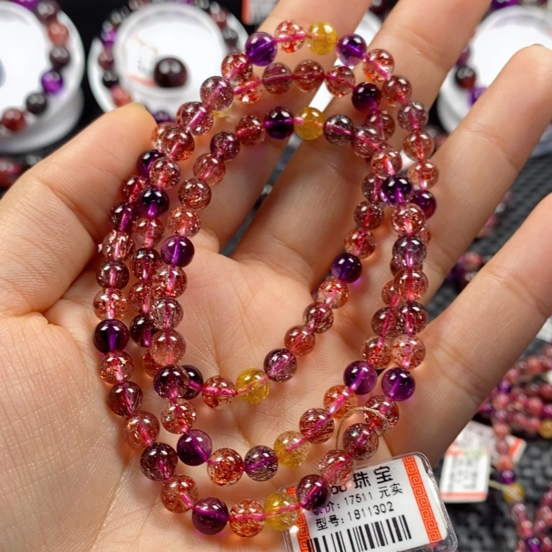 水晶手链：1811302未镶嵌乖****～