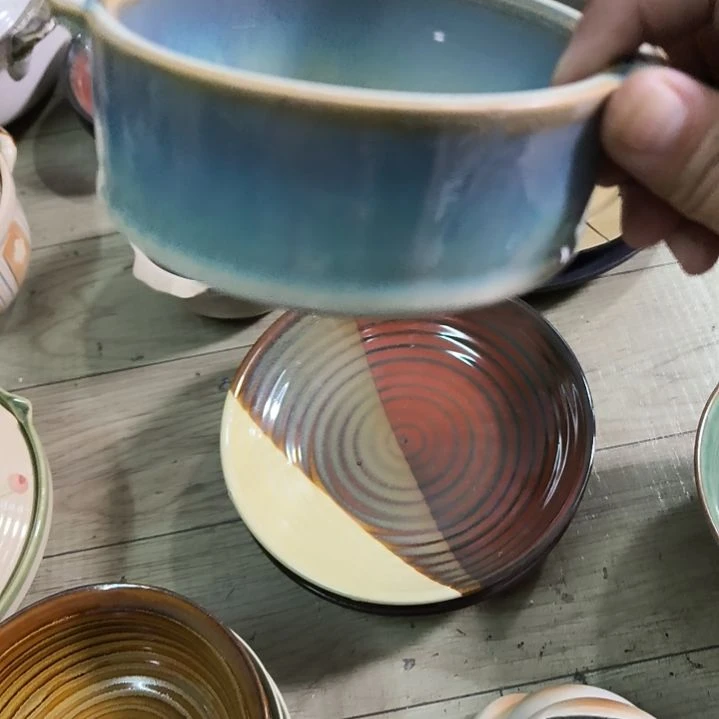 瓷片磁州窑五厂盘碗壶杯有瑕疵