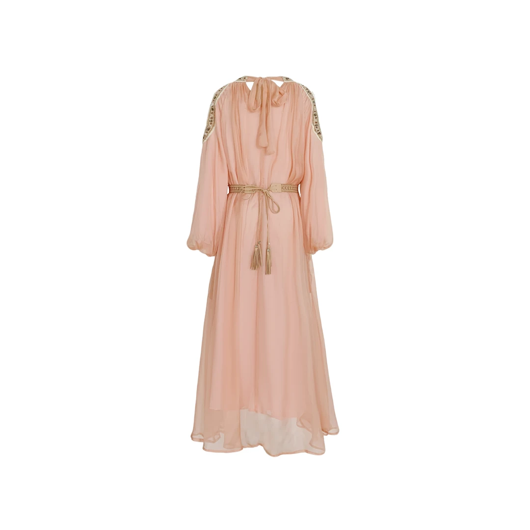 【2025-禾枫原创】重磅100桑蚕丝连衣裙Y25C9080