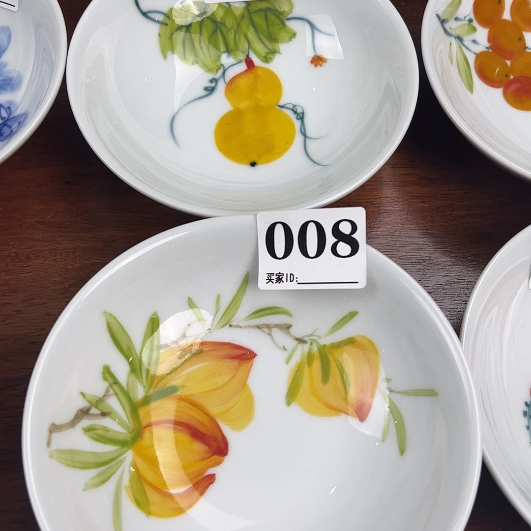 瓷片景德镇陶瓷手工手绘制作