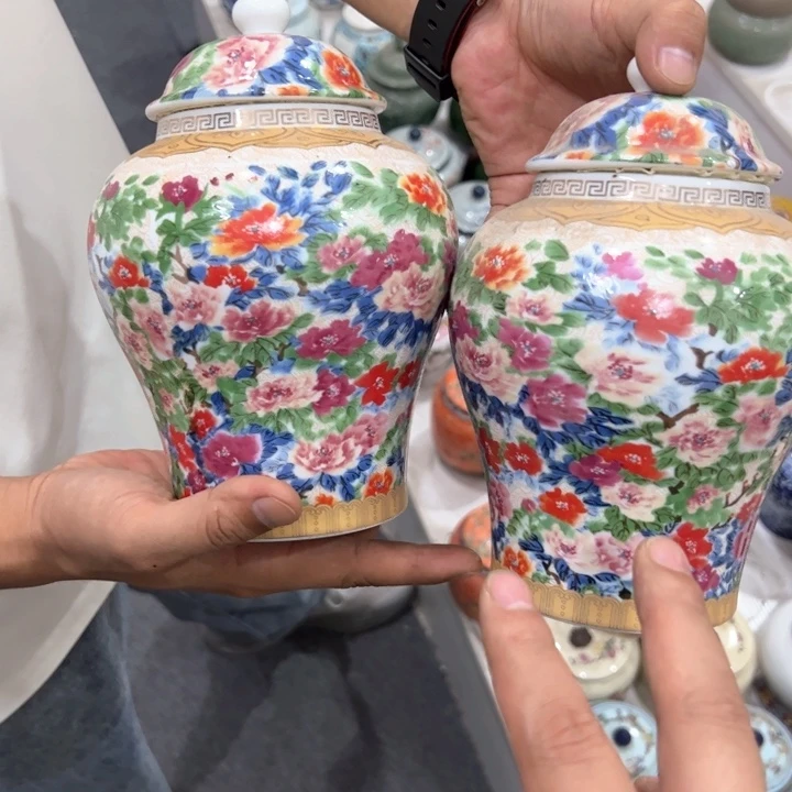 瑕疵福利品陶瓷茶叶罐