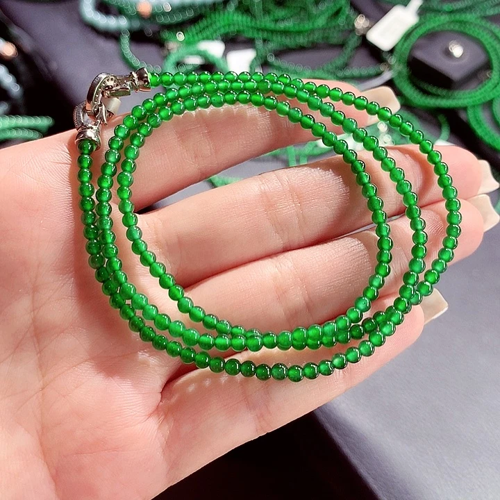 毛衣链未镶嵌翡翠