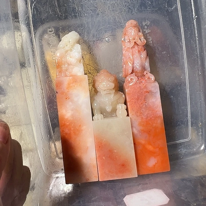 许***淞寿山石随机批发五个