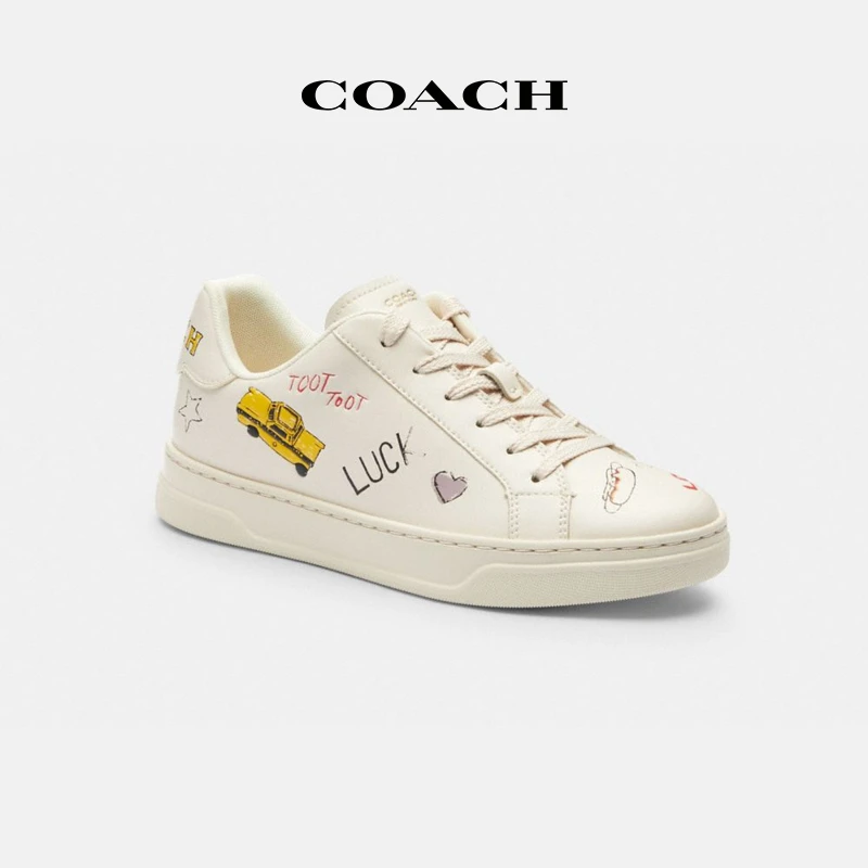 COACH/蔻驰 女士时尚SKETCH印花HIGH LINE运动鞋