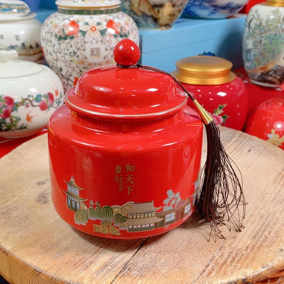 【闪购商品】罐陶瓷茶叶罐密封罐