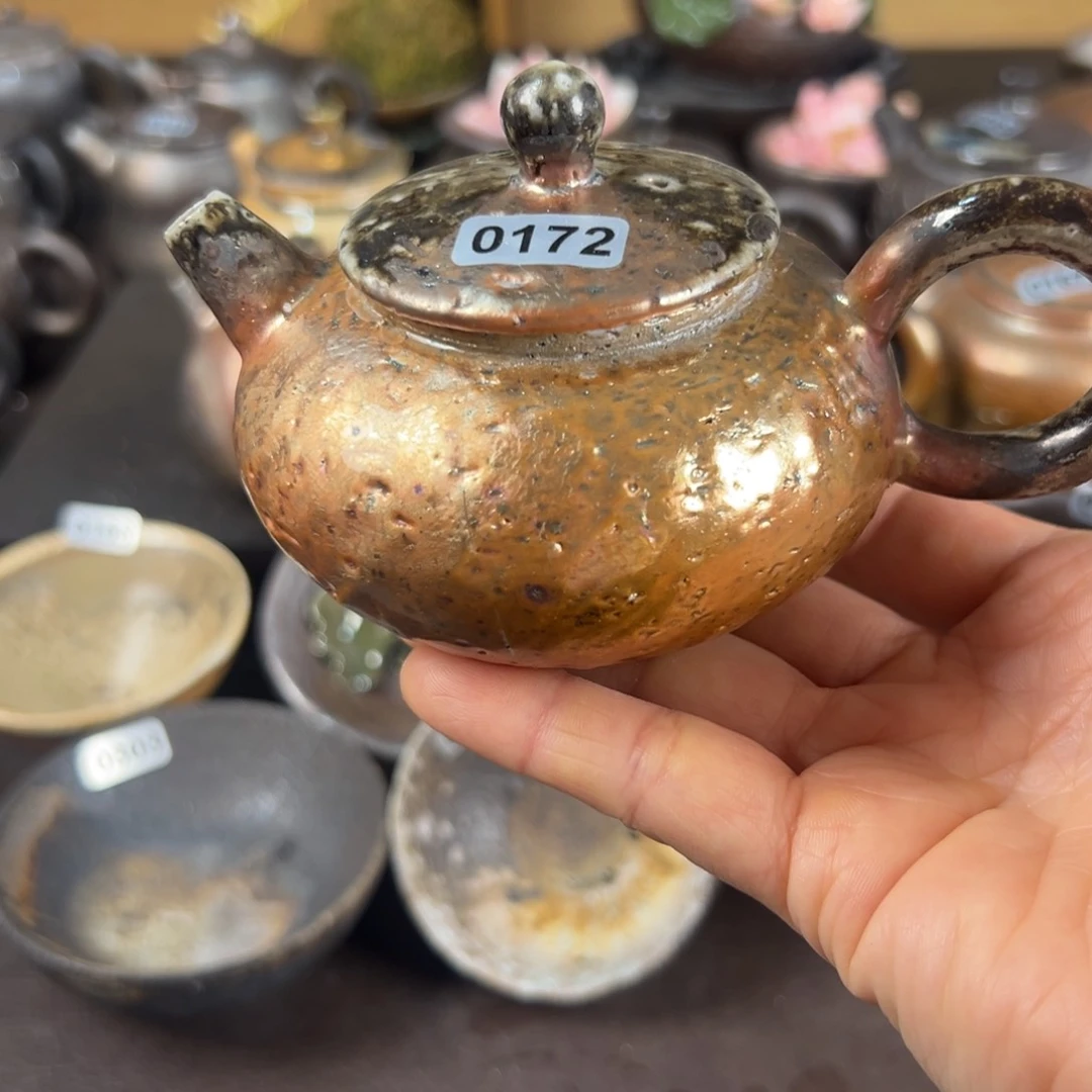 杯柴烧茶器主人壶瑕