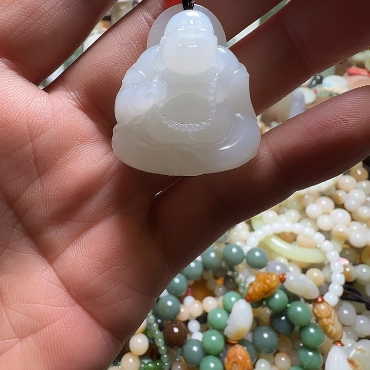 和田玉（白玉）未镶嵌颈饰