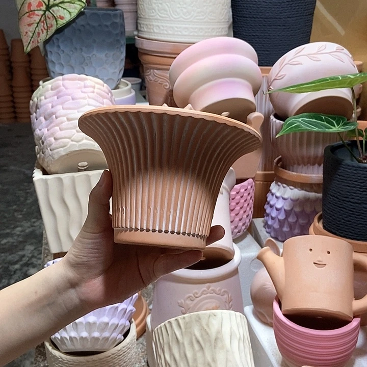 16×10复古反口喇叭盆 1个