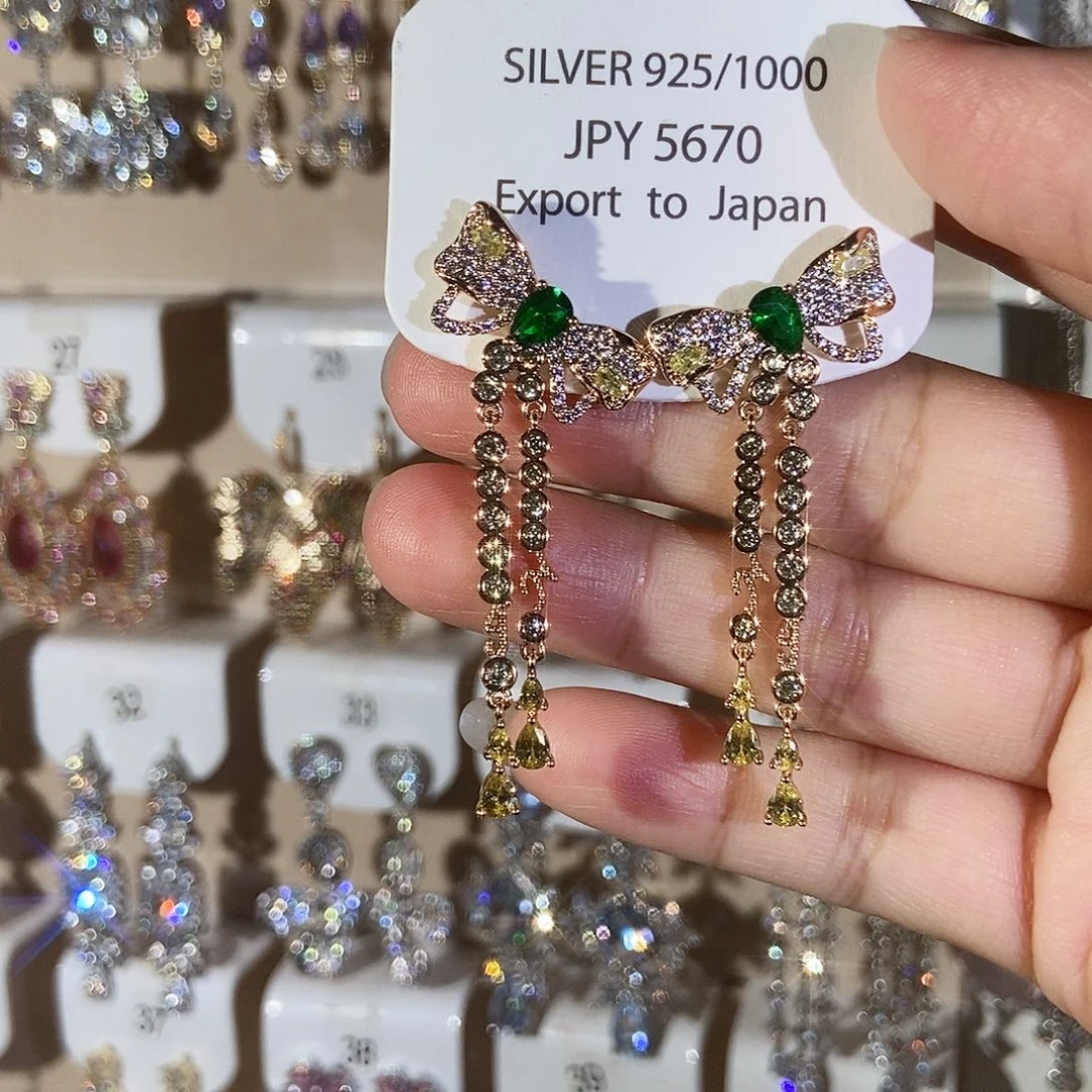 铜合金925银锆石