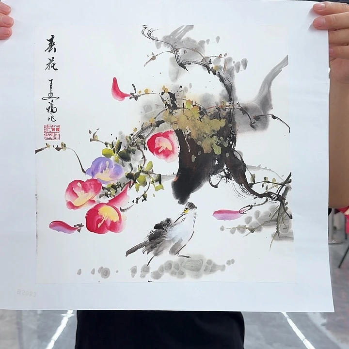 国画书法作品多次参加